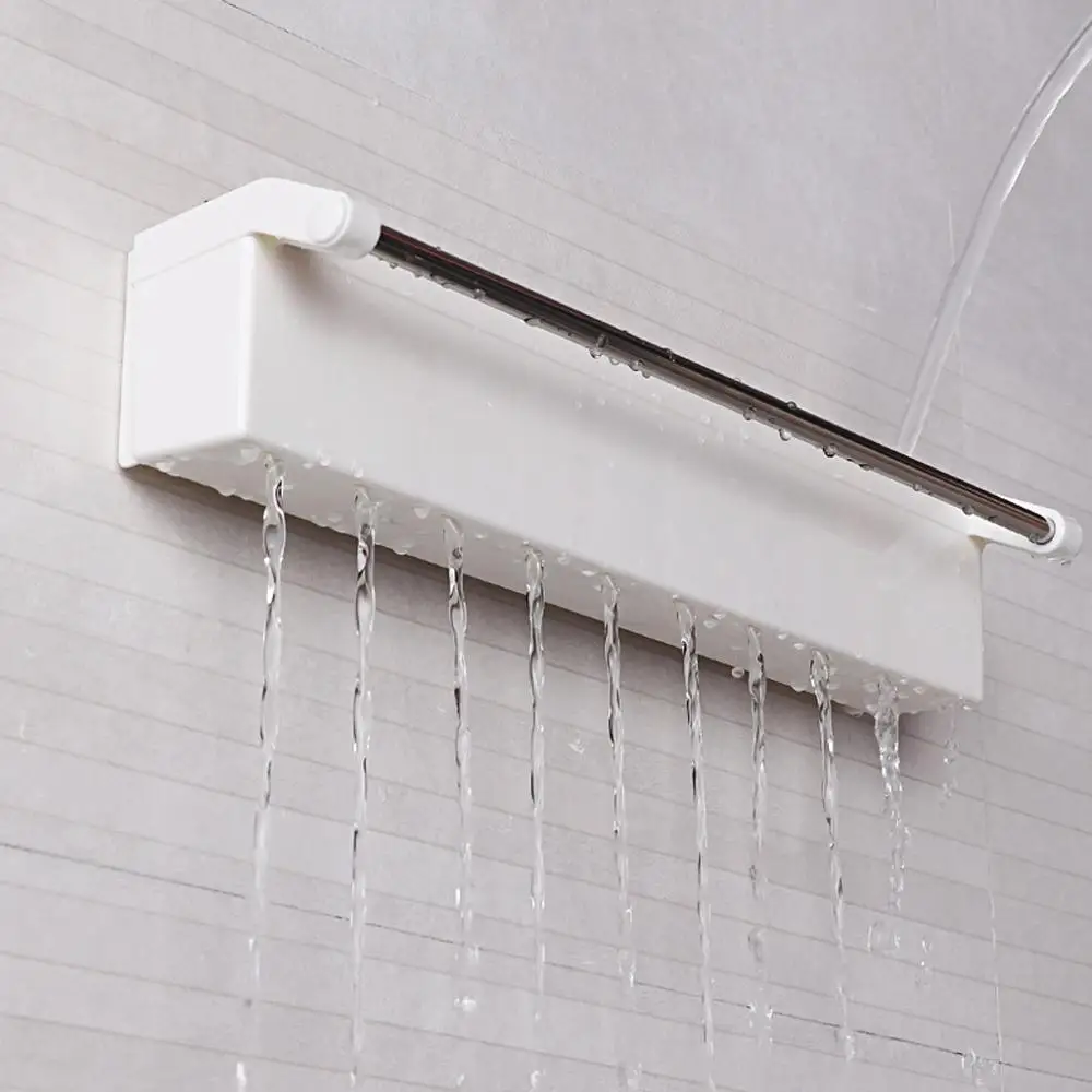 Настенный стеллаж для кухни и ванной комнаты полка без отверстий органайзер