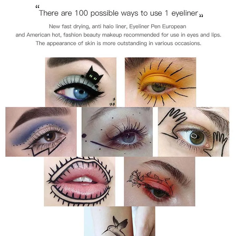 1 шт. подводка для глаз карандаш жидкая Водостойкая Подводка стойкий