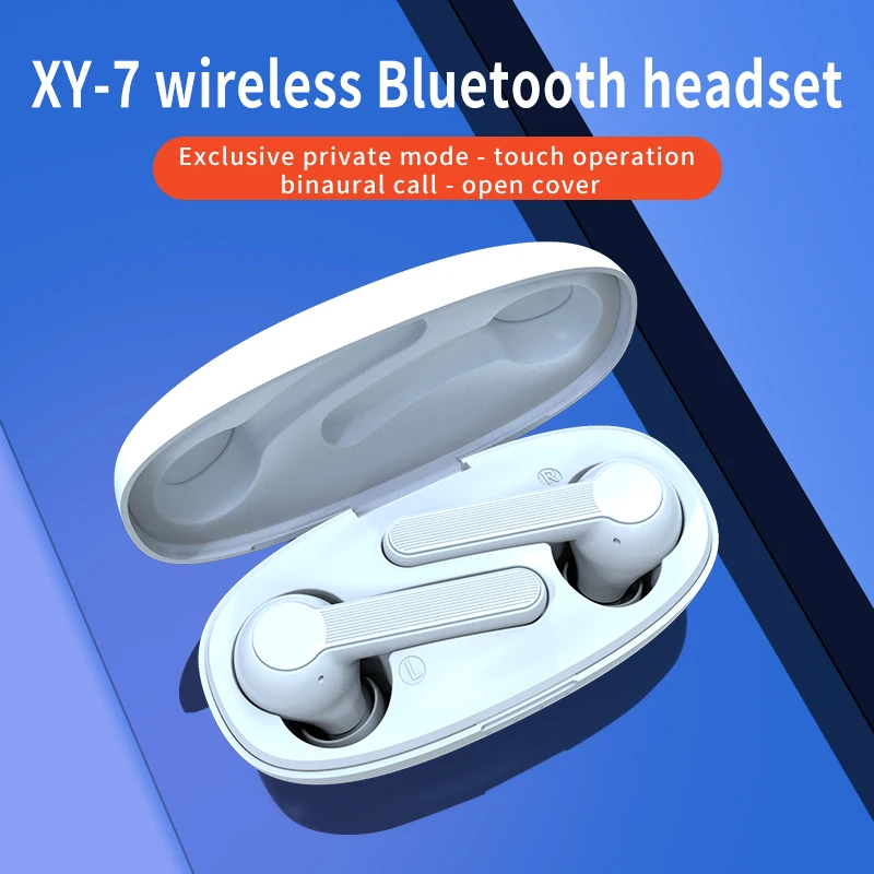 2020 Новый XY7 наушники вкладыши TWS Bluetooth сенсорный Управление Беспроводной стерео