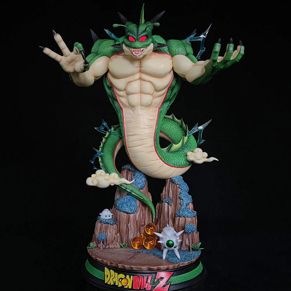 

Anime 60cm BDZ Polunga Shenron Dragon action figure with LED light GK resin statue Vegeta Wukong Shenlong Collection model toy