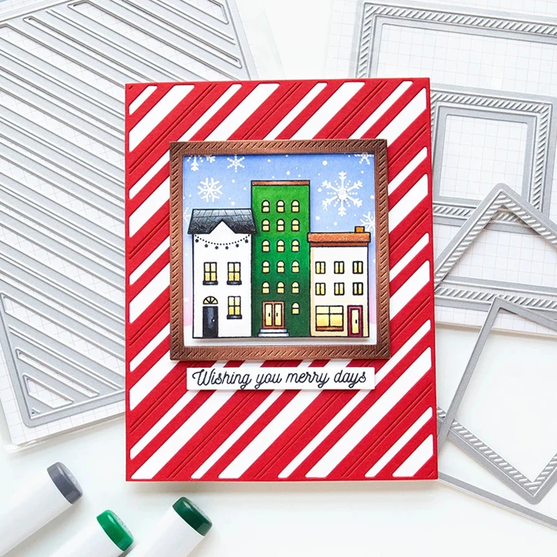 2020 новая многослойная металлическая режущая штампа и Скрапбукинг для бумажного