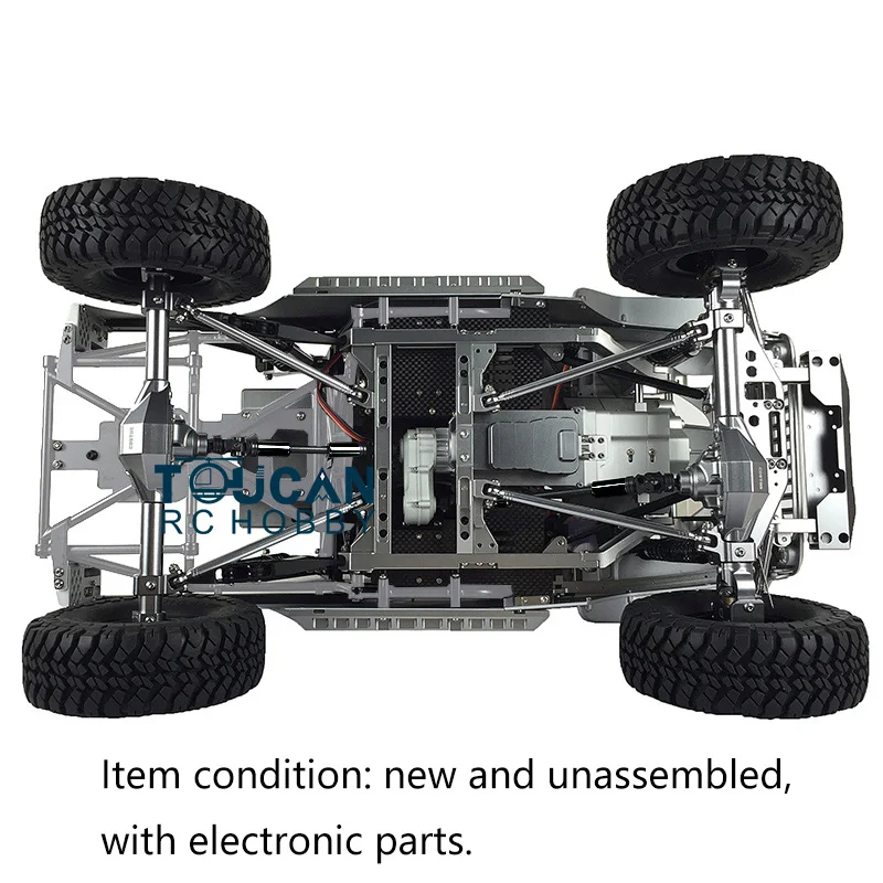 Капо 1/8 RC Скорость гоночный JKMAX Металлическое шасси гусеничный автомобиль KIT E