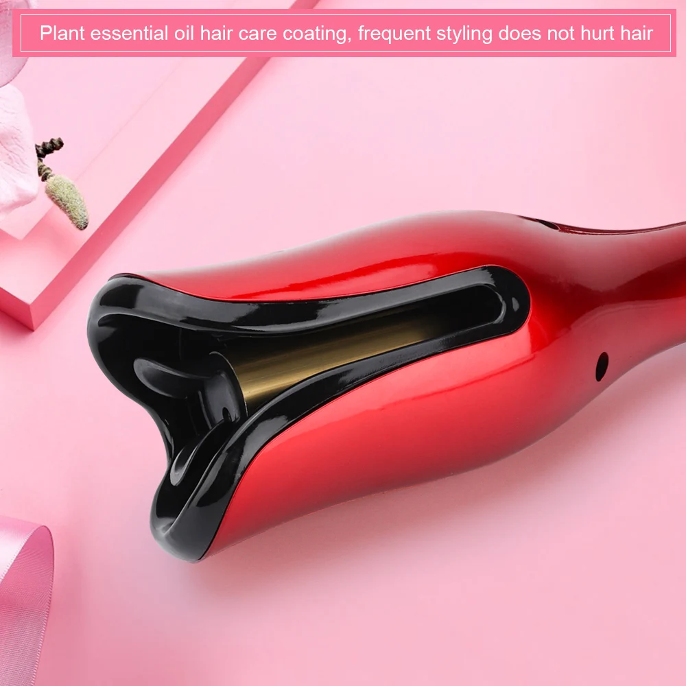 

Automatic Curling Iron Waver Curler Wand Curl Rotating Electric Hair Curling Iron Air Spin Auto Hair Curly Styling Tool 1 inch