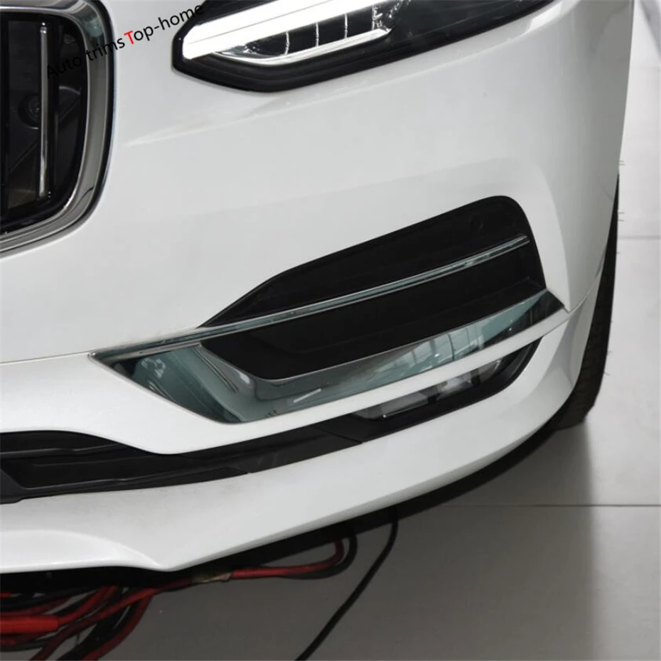 Yimaautotrims ABS хромированный внешний вид подходит для VOLVO S90 2017 2018 2019 Противотуманные