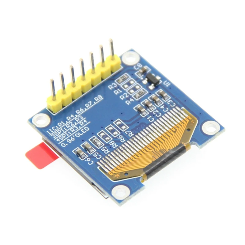 

0.96 Inch I2C SPI Serial 128X64 OLED LCD LED Display Module SSD1306 for Arduino Kit White Display