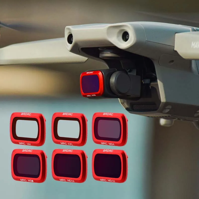 Набор фильтров для DJI Mavic Air 2 ND4 / 8/16/32 фильтр объектива Аксессуары дрона |
