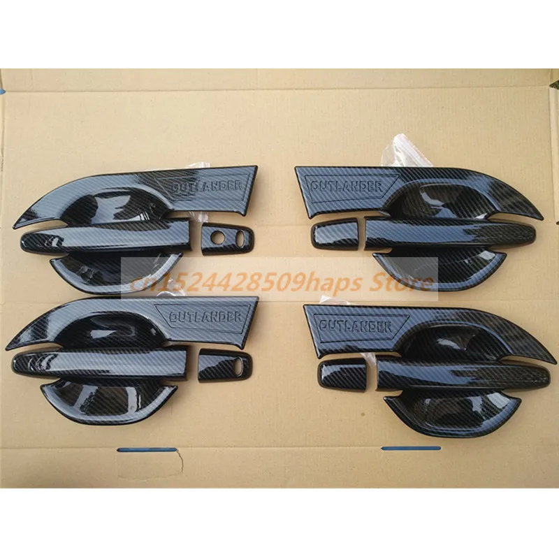 Защитная накладка на ручку из углеродного волокна для стайлинга автомобиля