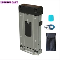 auto accessoriesfolding luggage carts shopping trolleys wheelbarrowoxidation resisting steel materialeasy to storage xl08