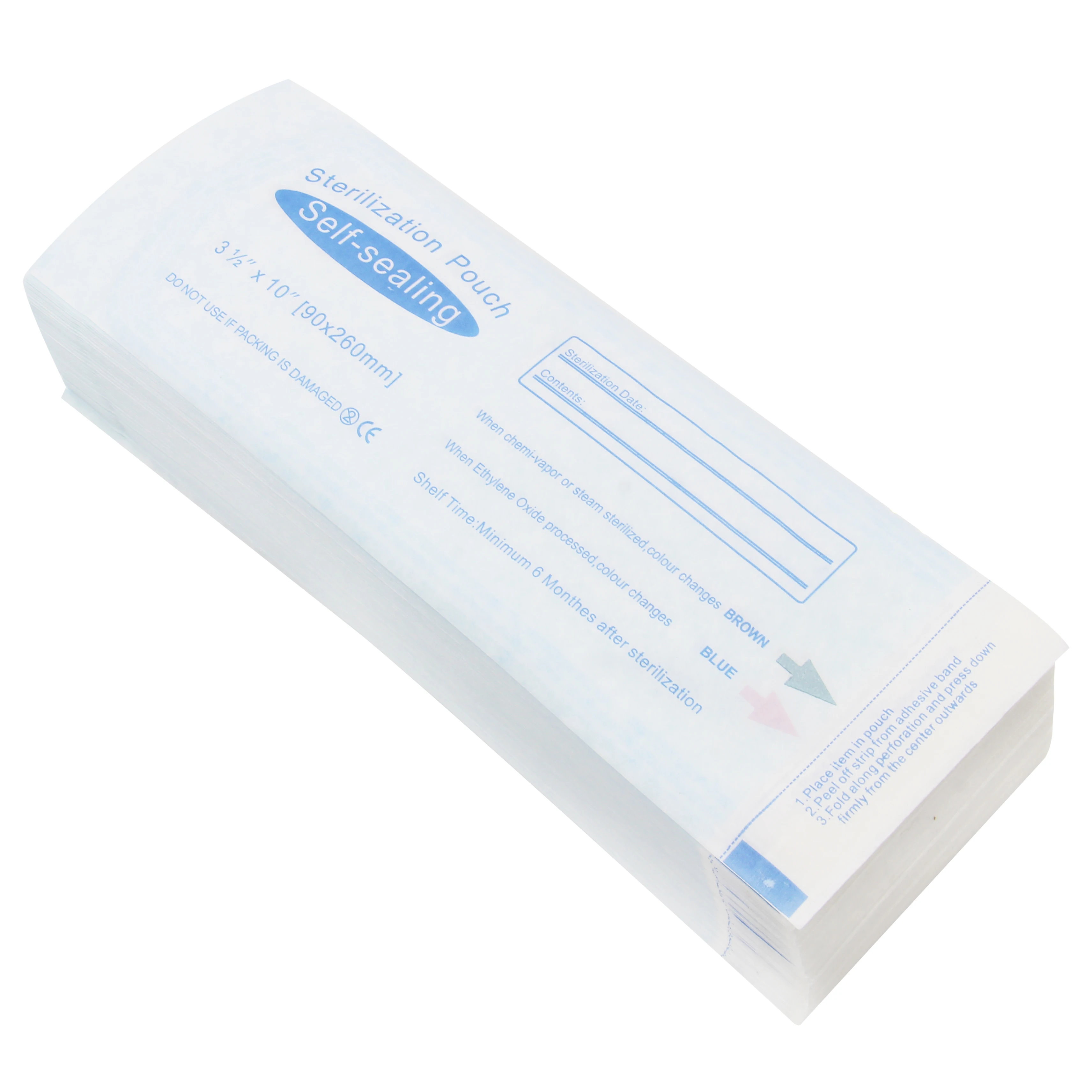 

200Pcs/box Self-sealing Sterilization Pouches Bags Disposable Sterilization Sterilized Pouch Bags Tattoo Accessories supplier