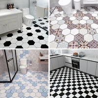 bathroom kitchen toilet floor stickers waterproof self adhesive wallpaper ground non slip balcony tiles thick and wear resistant