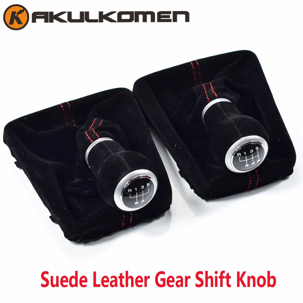 Ручка рычага переключения передач из замши 2019 5/6 скоростей запасные части крышка