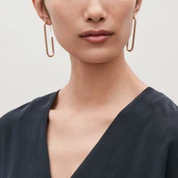2020 women punk earrings vintage metal clips earrings ins jewelry female brincos gothic cuff earring bijoux