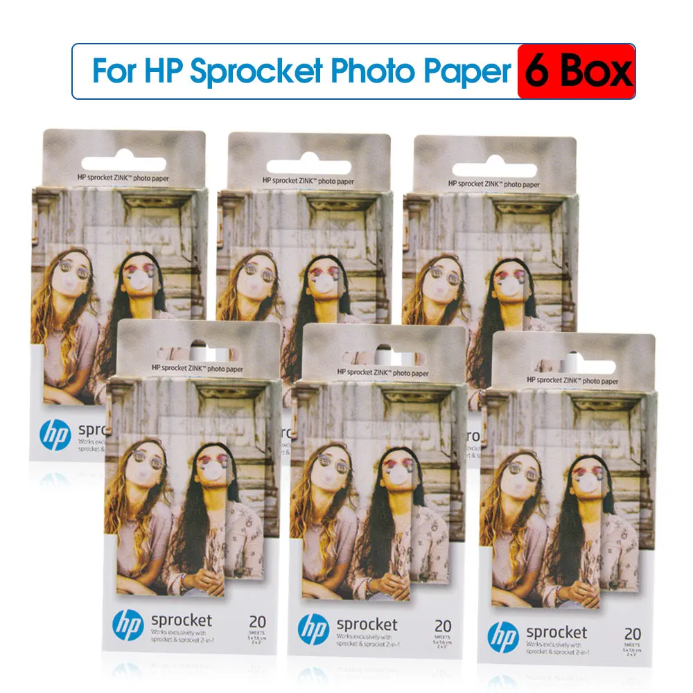 120 листов цинкованные паста Фотобумага совместимый для HP цепное колесо &