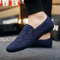 summer mens shoes low top casual sneakers air mesh slip on shoes men brands loafers outdoor walking footwear driving shose m17