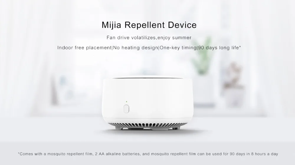 Xiaomi Mijia Smart Edition Muggenmelk Killer Time Functie Fan Drive Vervluchtiging Отпугиватель насекомых для помещений