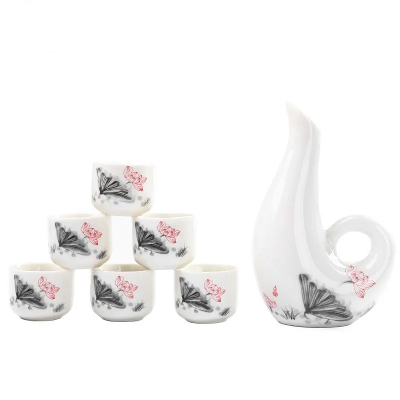 Набор японских саке креативные Керамические Вина домашняя изоляция бокал для