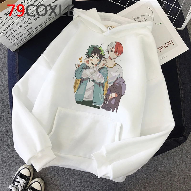 

My Hero Academia Boku No Hero hoodies women 2021 Oversized hip hop harajuku women hoddies grunge