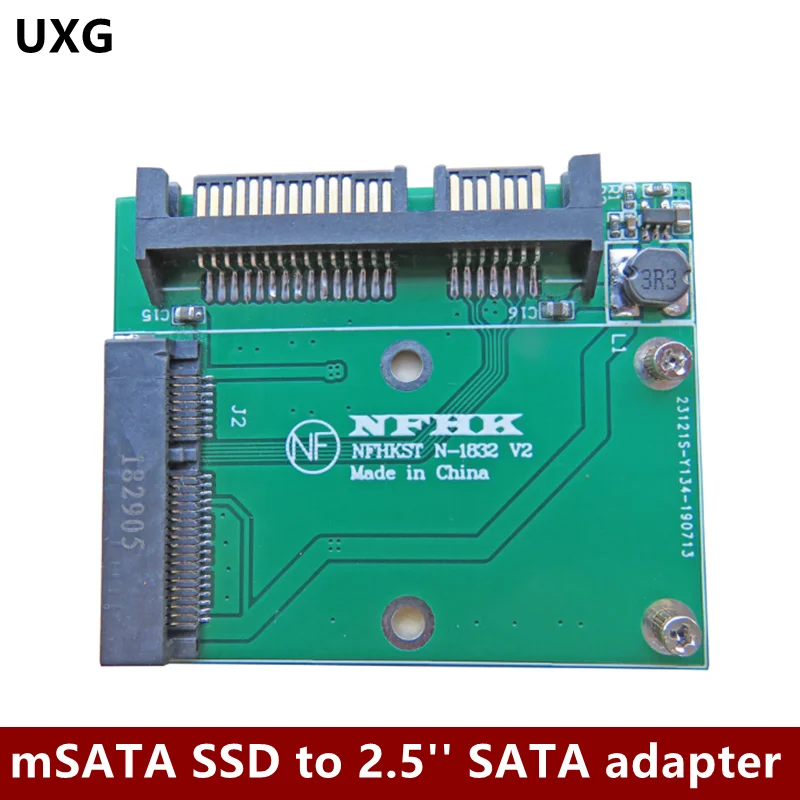Адаптер mSATA SSD на 2 5 дюйма SATA 3 GPS|Компьютерные кабели и разъемы| |