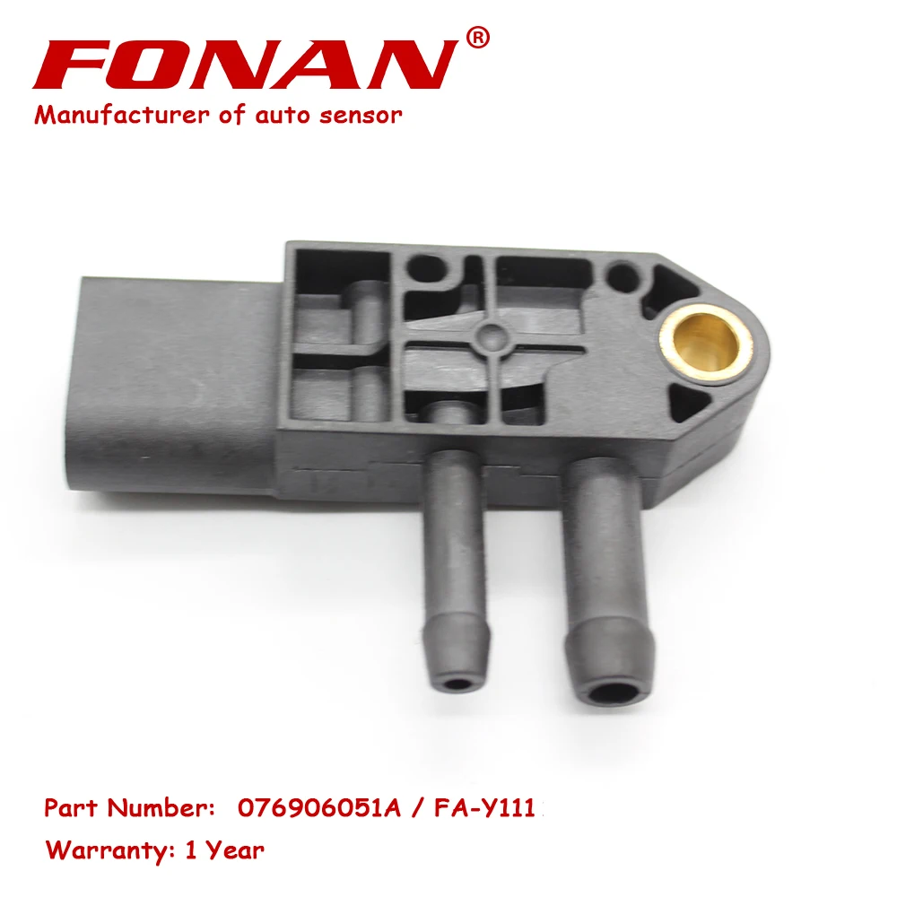 Датчик дифференциального давления в коллекторе DPF для VW Volkswagen Jetta 2009 Golf 2010 2014 TDI 2.0L