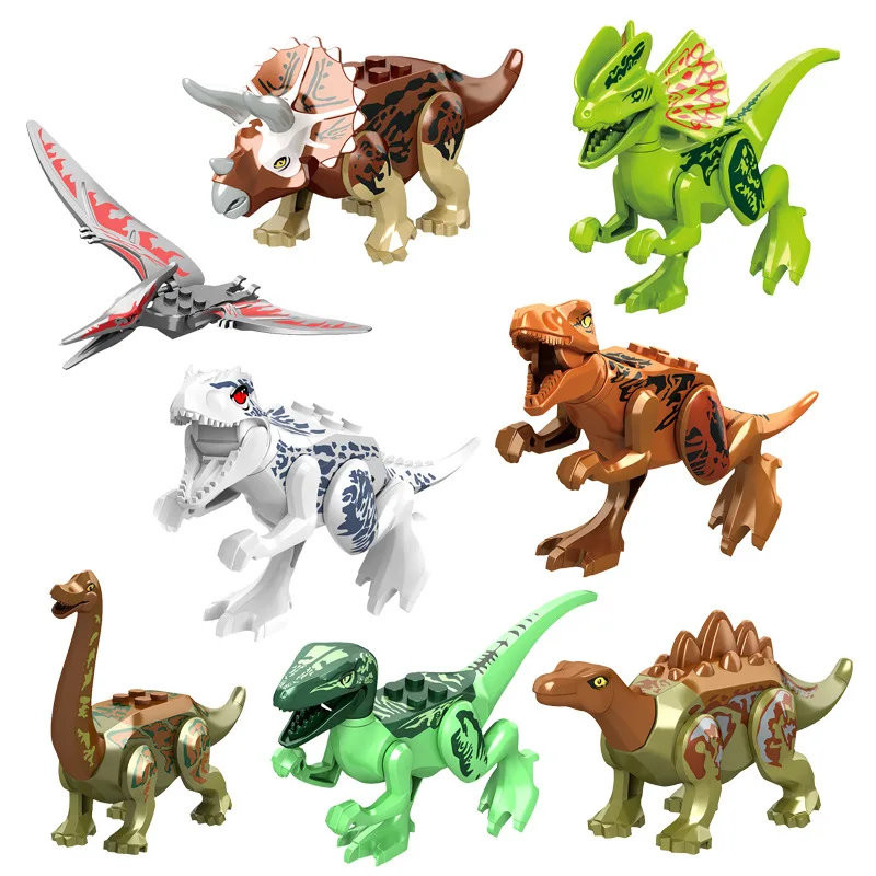 Парк Юрского периода динозавры тираннозавр рекс танистрофен трицератопс