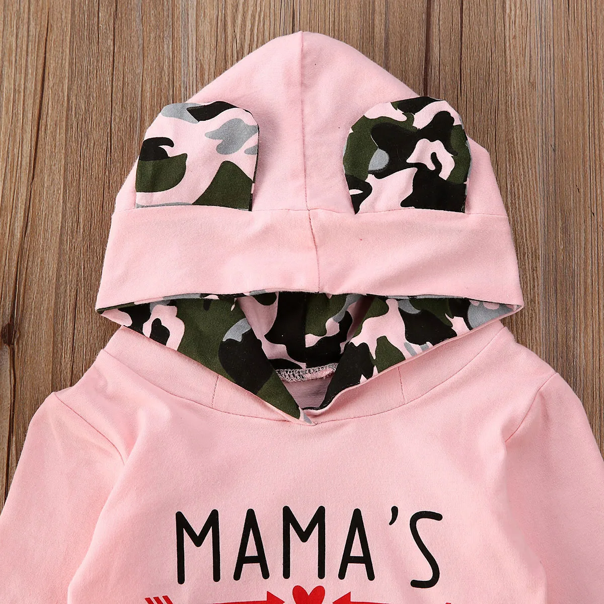 0-24M New Toddler Kid Camo Clothes Set Baby Girl Hoodie Top Long Pants Legging Outfit Tracksuit | Детская одежда и обувь