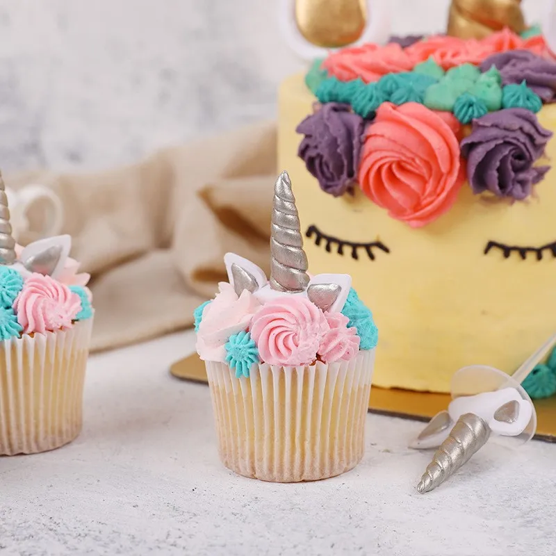 JO LIFE милый инструмент для украшения торта в виде единорога Восхитительный на