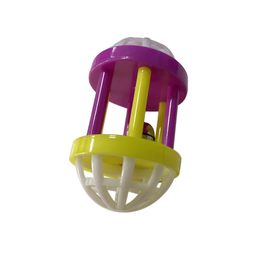 Интерактивная пластиковая котёнок Кот игрушка с гантелей Jingle Ball Pet Dog для игры со