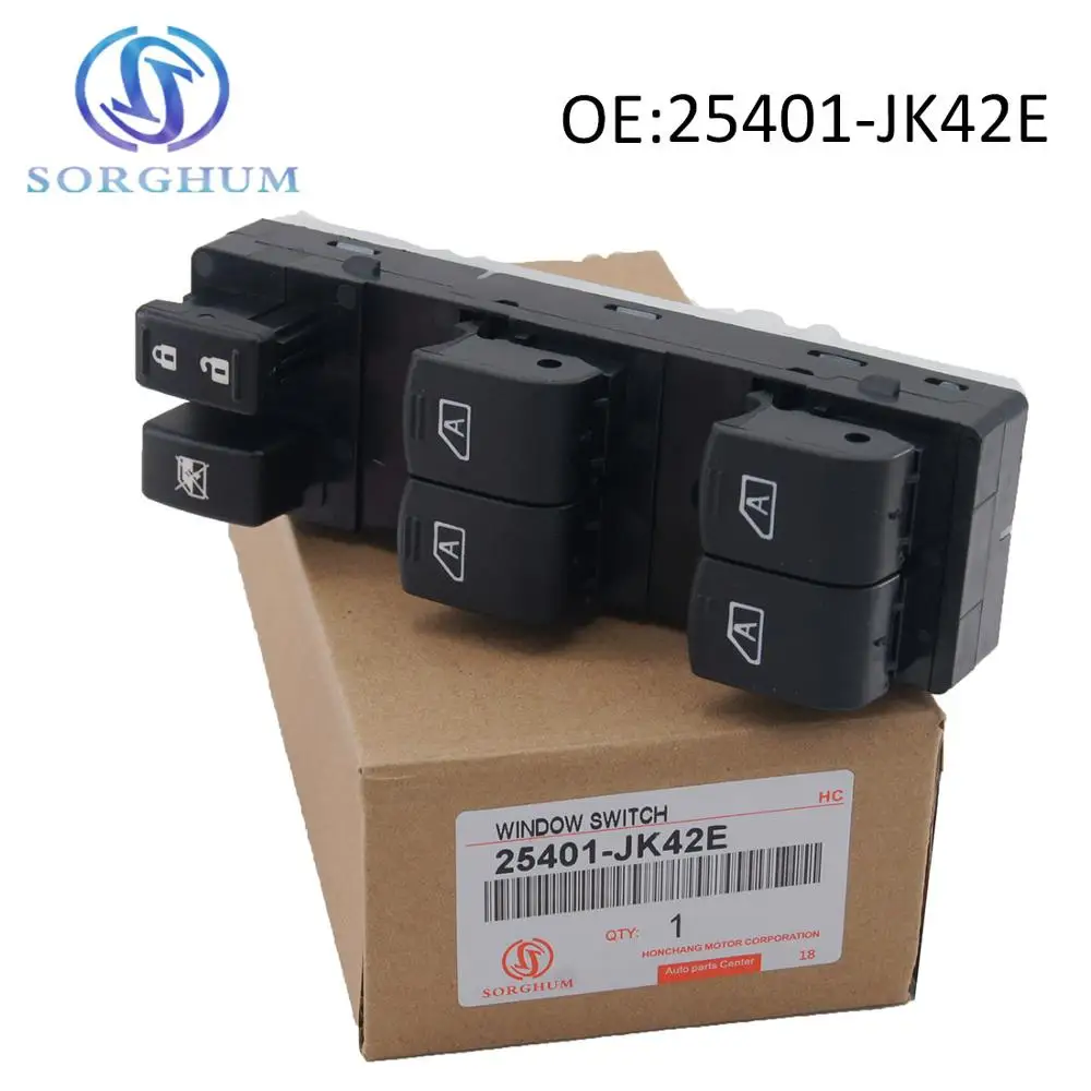 

25401-JK42E Front Left Master Window Control Switch For Infiniti G35 G37 G25 Q40 25401JK42E