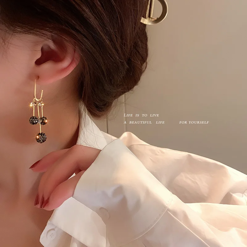 2024 Популярные изысканные Винтажные серьги для женщин простые модные роскошные