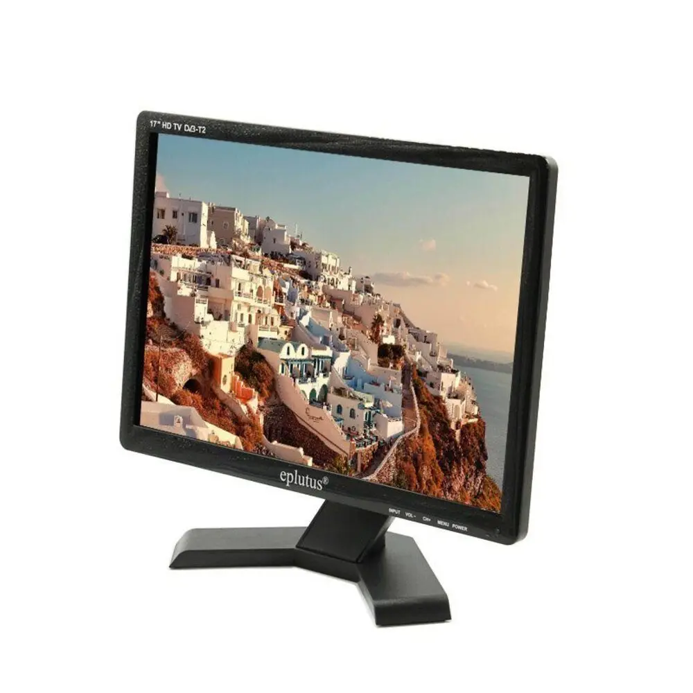 Телевизор Eplutus EP-173Т с цифровым и аналоговым тюнером DVB-T2 17“ дюймов HD 10Вт HDMI USB MP3 MP4