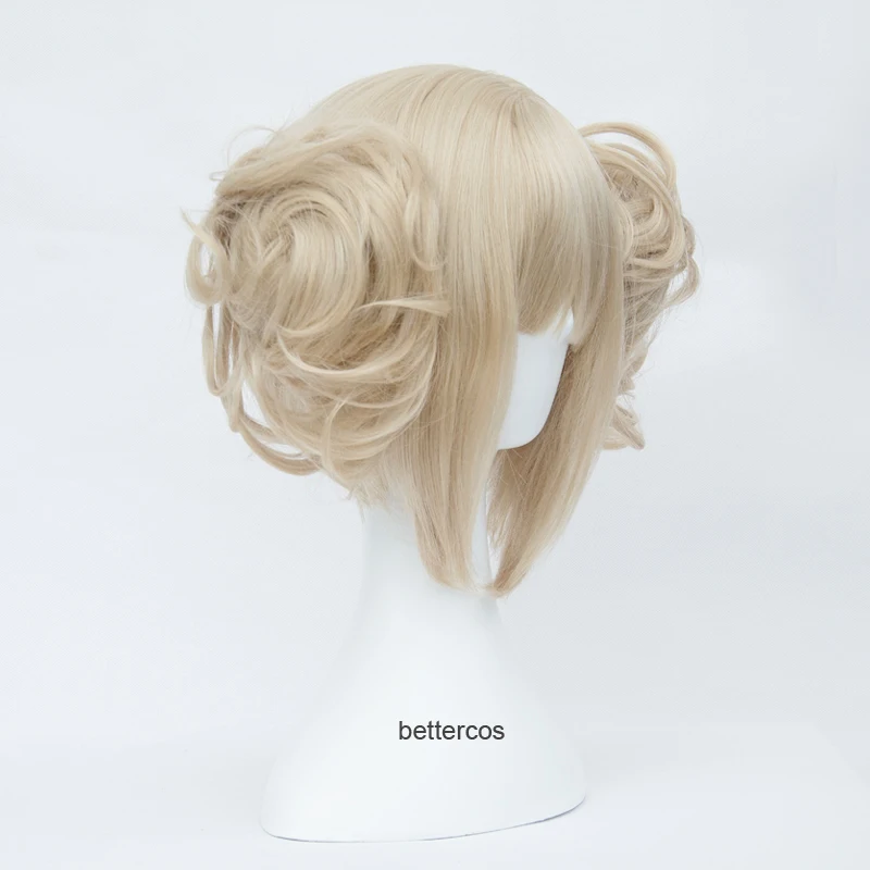 Парик для косплея My Boku no Hero моя Академия акамия химико Тога короткие льняные