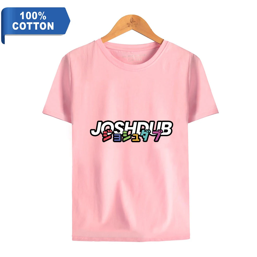 

Футболка JoshDub мужская с принтом, модная тенниска из 100% хлопка, повседневная майка с коротким рукавом, уличная одежда в стиле Харадзюку, на ле...