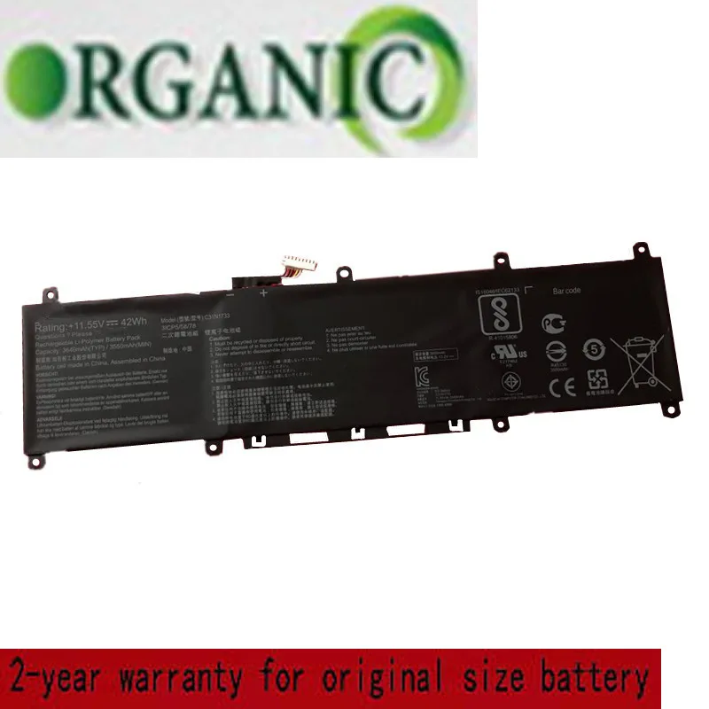 

Планшет 11,55 V 42Wh C31N1733 Аккумулятор для ноутбука Asus Zenbook C31N1733
