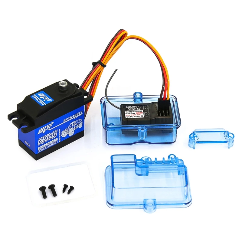 

Transparent Waterproof ESC Receiver Box Protective Case Cover for RC Boat