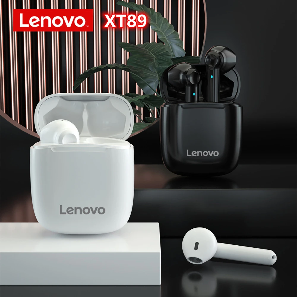 Новинка 2021 беспроводные наушники Lenovo XT89 LP40 QT81 игровые с Bluetooth управление