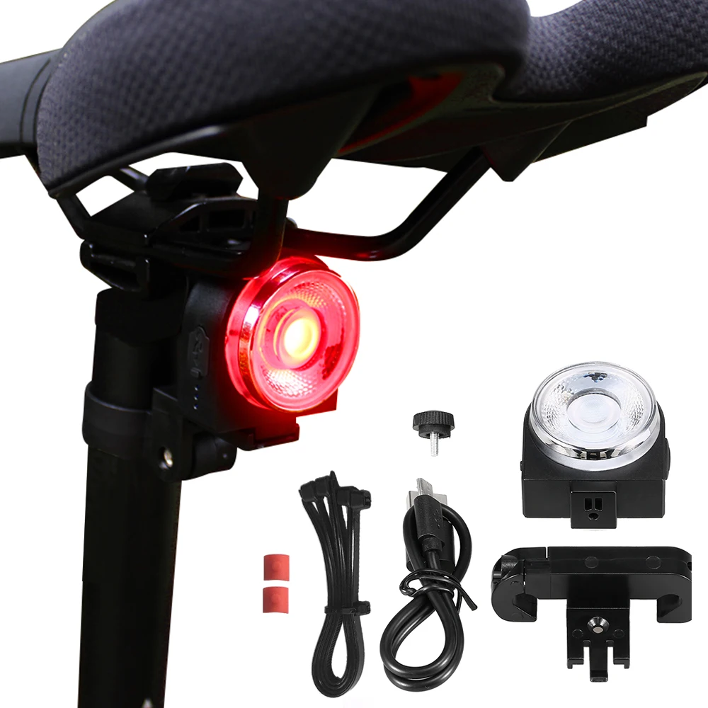 Перезаряжаемые флэш светильник для задний фонарь велосипеда с возможностью