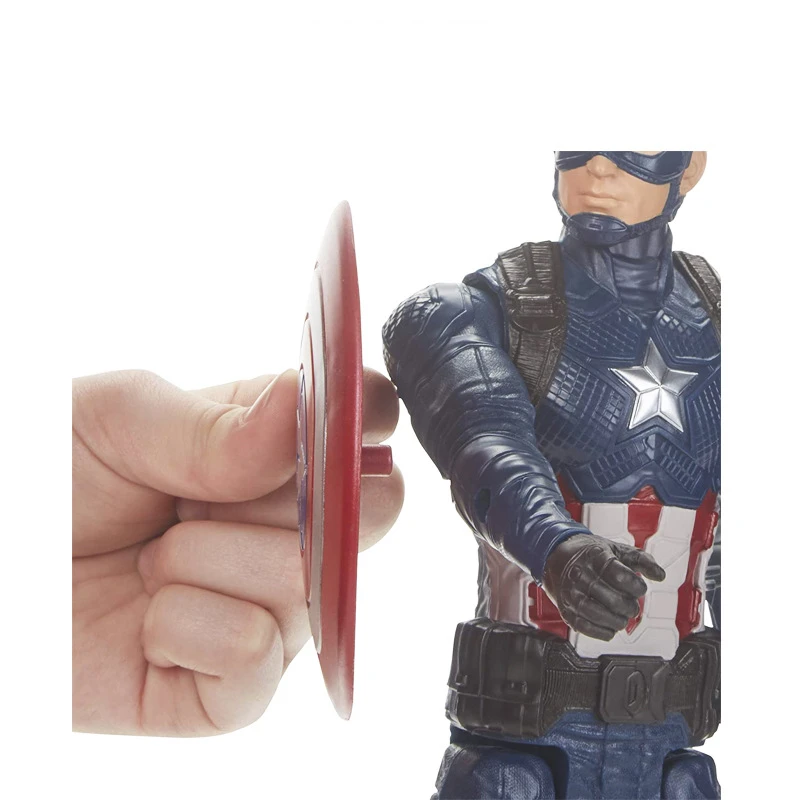 Кукла Марвел 30 см модель Мстителей Капитан Америка Железный человек Человек паук