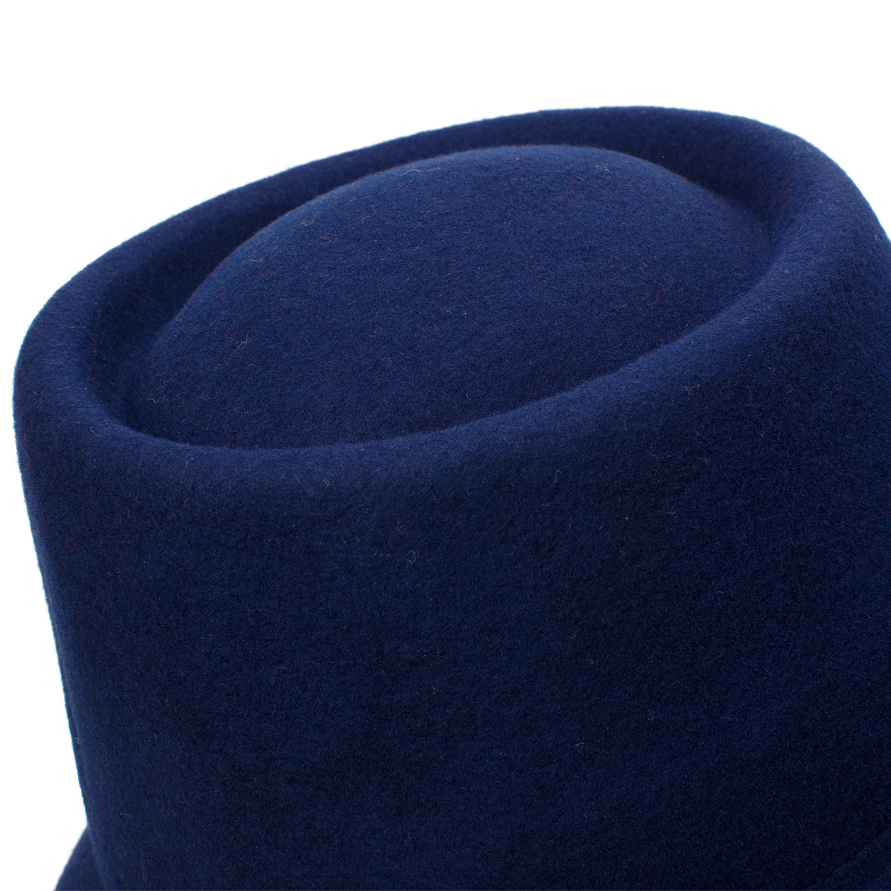 Lawliet шерсть женская шляпа с широкими полями Fedora специальная флоппи Женская фетровая наклонная Асимметричная Свадебная церковная шляпа T289