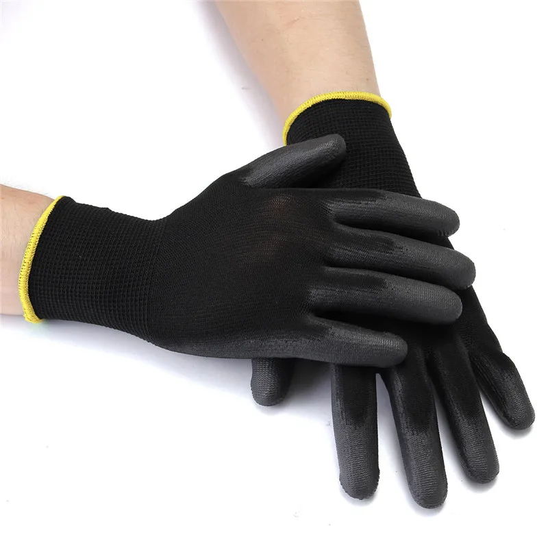 12 pairs of protective work gloves wear-resistant non-slip anti-static gardening and woodworking machinery safety | Безопасность и