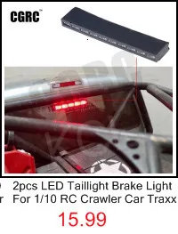 Светодиодный прожектор Rooflight 125 мм для 1/10 RC автомобиль гусеничные TRX4 D90 D110 осевой scx10 90046 RC4WD CC01 мустанга