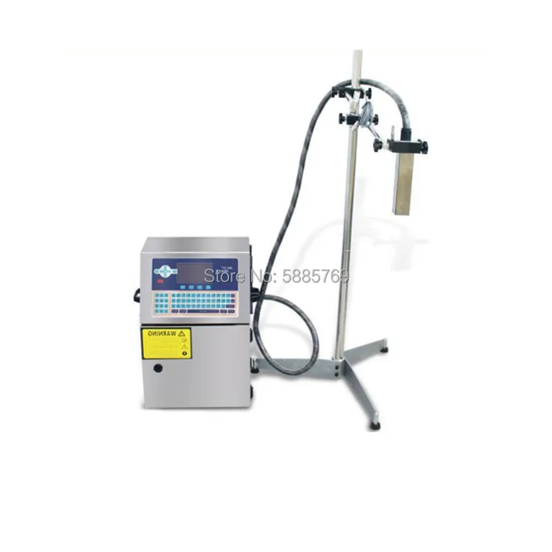 

1-4 Lines Expiry date continuous inkjet printer/CIJ printer machine/ batch number inkjet marking machine