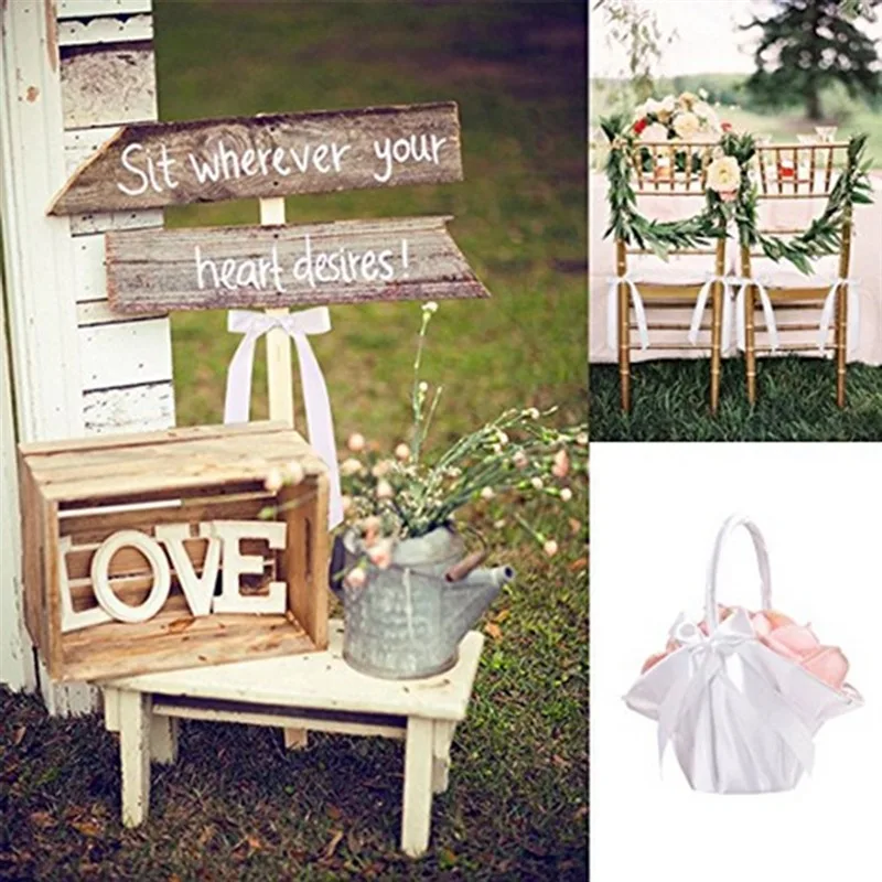 50 шт./упак. изысканное свадебное украшение с бантом ленточные банты праздничные