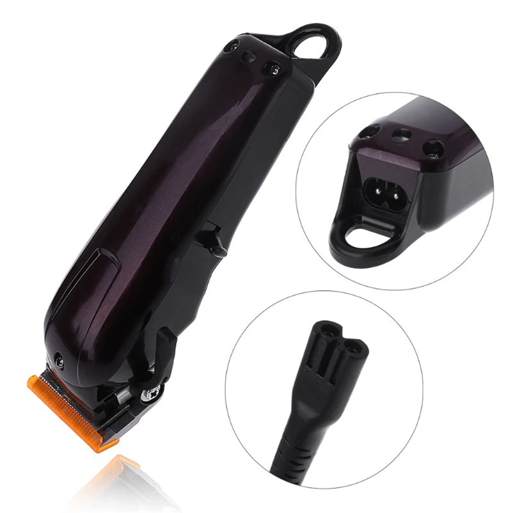 KEMEI Barber Shop Hair Trimmer Titanium Blade Haircut Cutting Machine Professional Clipper For Men Shaving | Бытовая техника