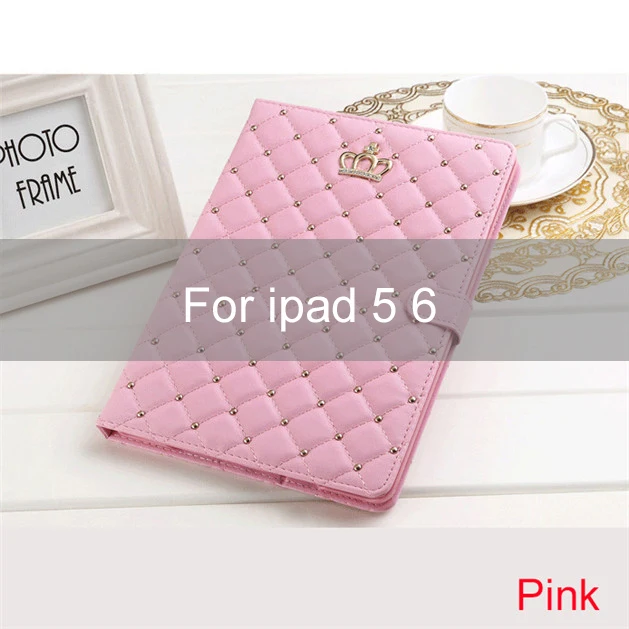 For ipad 5 6 Essidi Модный чехол для IPad 2, 3, 4 5 6 Smart Auto Wake Sleep PU кожаный чехол для планшета для IPad 2, 3, 4 5 6 для женщин девочек - Цвет: For ipad 5 6