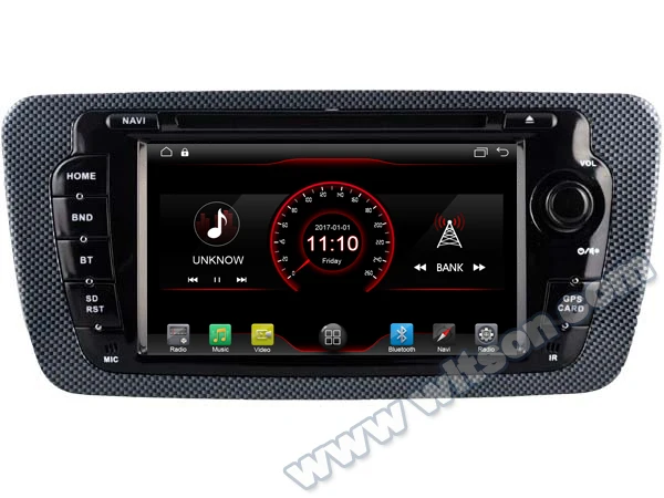 Автомобильный DVD плеер мультимедийный GPS радиоприемник на Android 10 6 2 дюймов для Seat