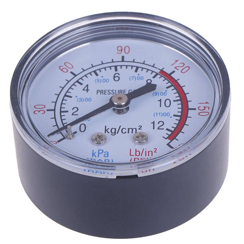 Барный манометр 13 мм 1/4 BSP резьба 0-180 PSI 0-12 Манометр двойная шкала для воздушного