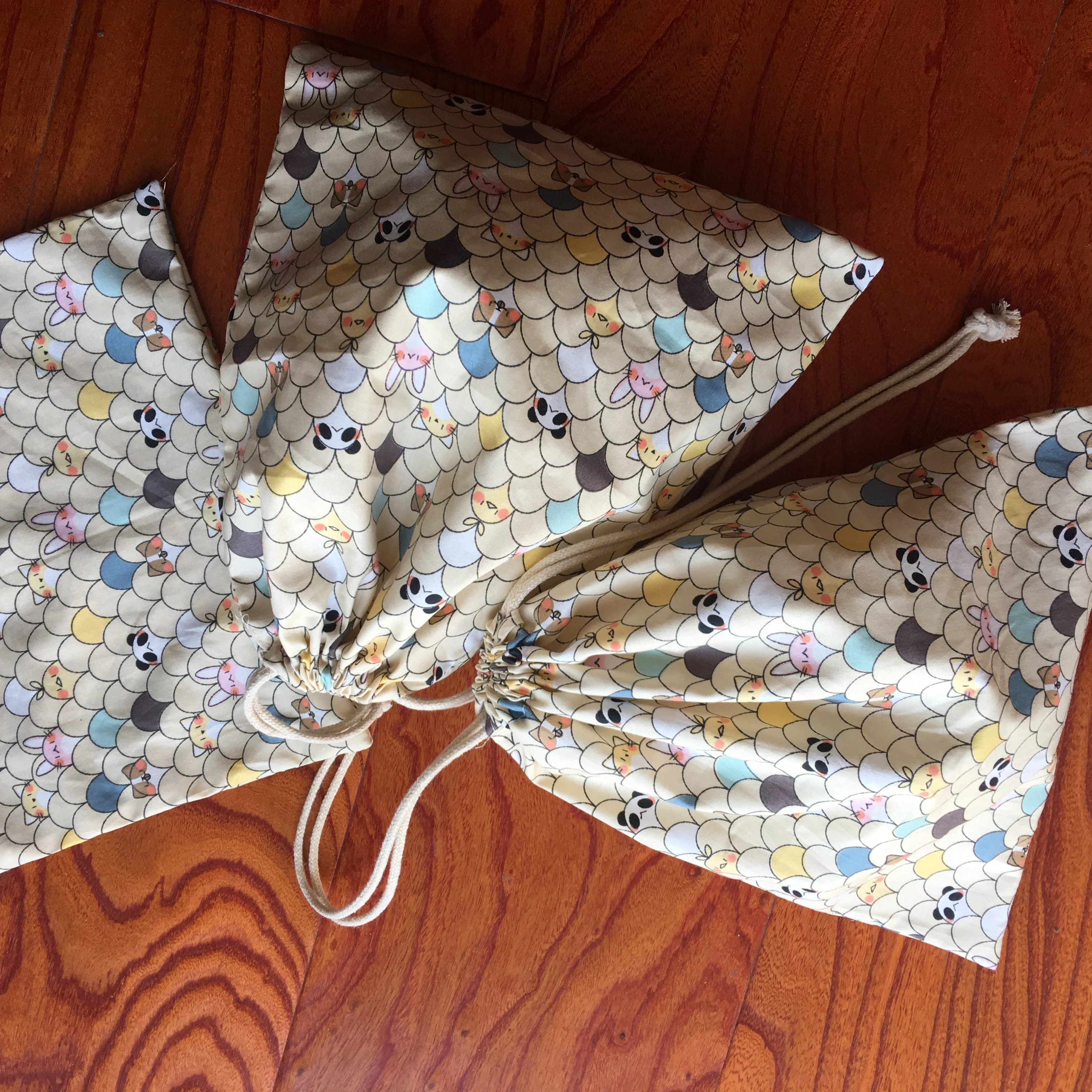 1 шт. хлопковая многофункциональная сумка на шнурке|Мешки с кулиской| |