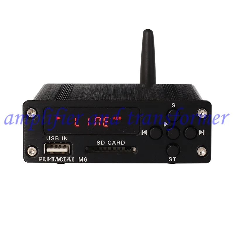

М6 MP3 HiFi музыкальный плеер без потерь мини-предусилитель, Стерео предусилитель USB SD аудио декодер предусилитель для усилителя звука