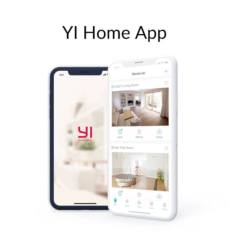 Wi-Fi Камера YI Home 3 | Разрешение 1080P Full HD | Онлайн доступ 24/7 | Детектор аномального звука | Обнаружение человека | Таймер Питания вкл/выкл | ИК ночное видение | Двусторонняя аудиосвязь | Облачное хранилище
