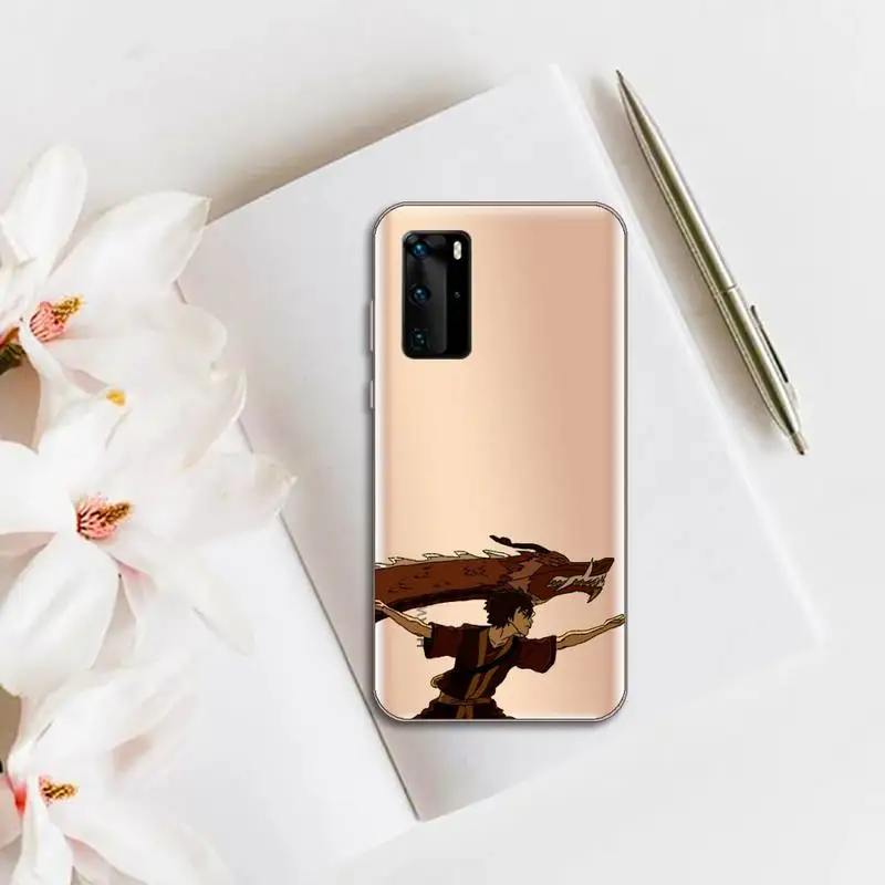 

Avatar the Last Airbender Phone Cases Transparent for huawei honor P 40 30 20 lite Pro 10 i 8 9 x p smart 2019